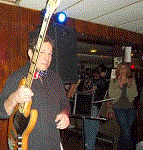 Our buddy Scott Metaxis stopped by for some crooning and bass.