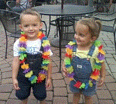 The kids were cute so we had to give them a double shot here.